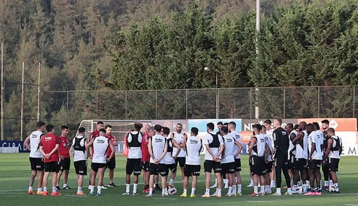 Beşiktaş, Neftçi Bakü maçı hazırlıklarını tamamladı!