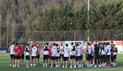 Beşiktaş, Neftçi Bakü maçı hazırlıklarını tamamladı!
