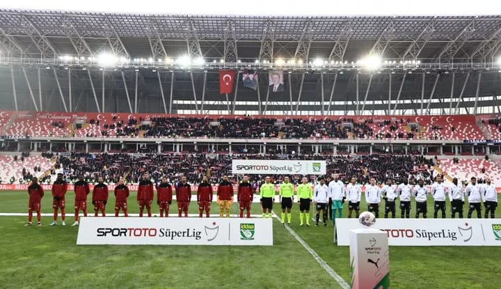 Beşiktaş, Sivas'ta mağlup!