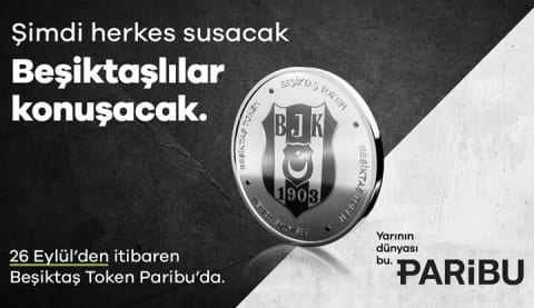 Beşiktaş Token 26 Eylül’den itibaren Paribu’da!