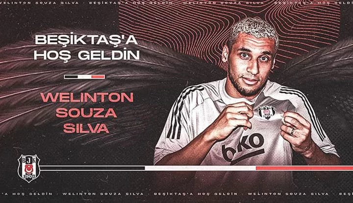 Beşiktaş, Welinton'u resmen duyurdu!