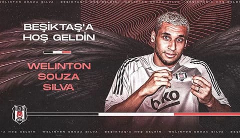 Beşiktaş, Welinton'u resmen duyurdu!