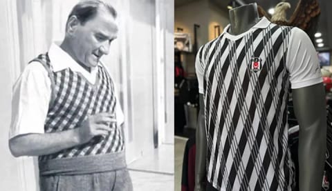 Beşiktaş'ın Atatürk ürünü büyük beğeni topladı