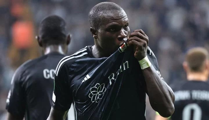 Beşiktaş'ın Avrupa golcüsü Aboubakar!