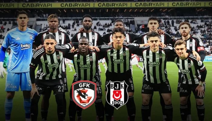 Beşiktaş’ın Gaziantep FK maçı ilk 11’i belli oldu!