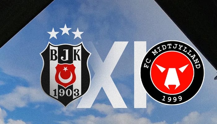 Beşiktaş'ın Midtjylland maçındaki ilk 11'i belli oldu!