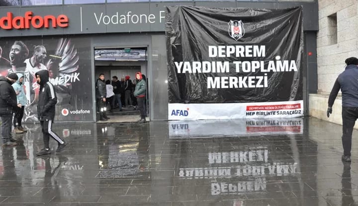 Beşiktaş'ın yardım kolileri yola çıkıyor!