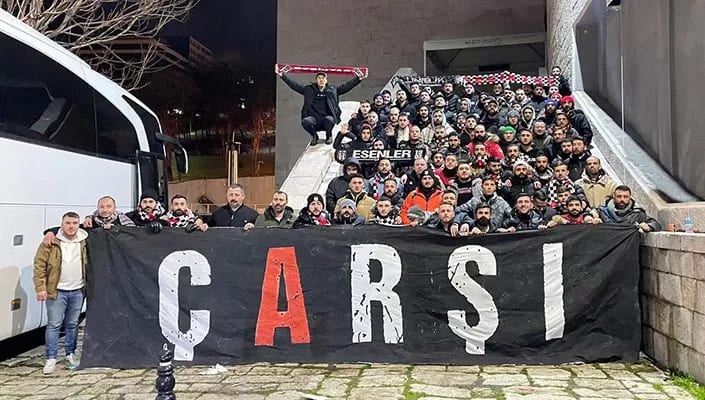Beşiktaşlı taraftarlar Hatay'a yola çıktı!