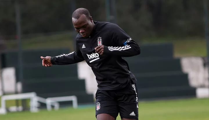 Beşiktaş'ta Aboubakar'dan güzel haber