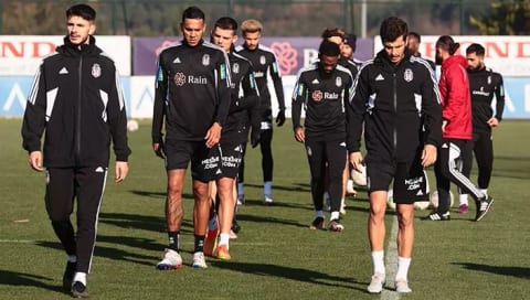 Beşiktaş'ta Adana Demirspor maçı hazırlıkları başladı!