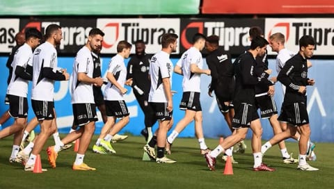 Beşiktaş'ta, Atakaş Hatayspor maçı hazırlıkları tamamlandı!