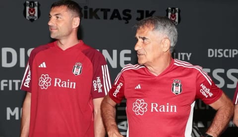 Beşiktaş'ta bayramlaşma töreni yapıldı!