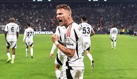 Beşiktaş'ta Ciro Immobile sevinci