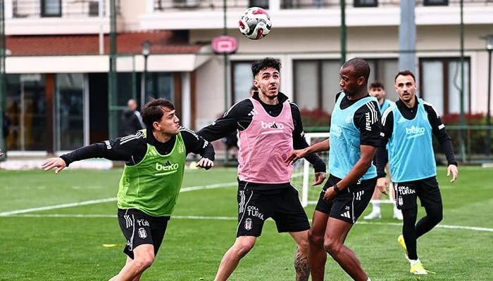 Beşiktaş'ta Fenerbahçe maçı hazırlıkları sürüyor