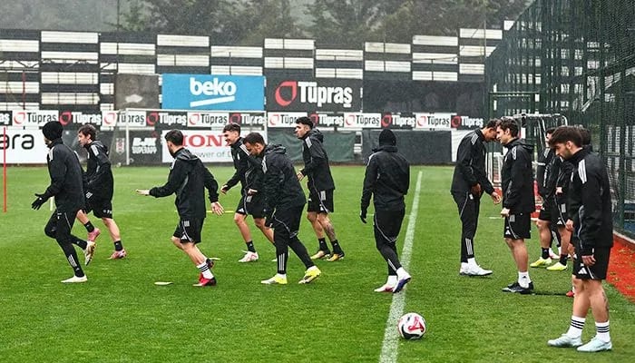 Beşiktaş’ta Fenerbahçe maçı hazırlıkları sürüyor!