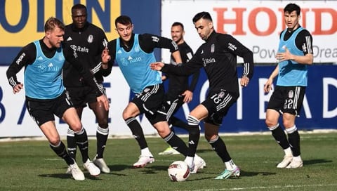 Beşiktaş'ta, Galatasaray maçı hazırlıkları tamamlandı!