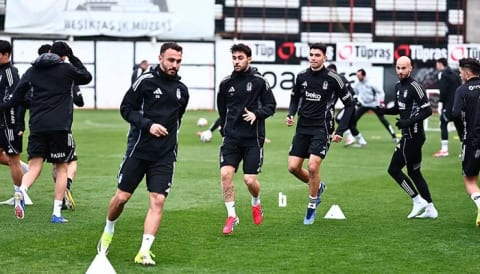 Beşiktaş’ta Göztepe mesaisi tamam