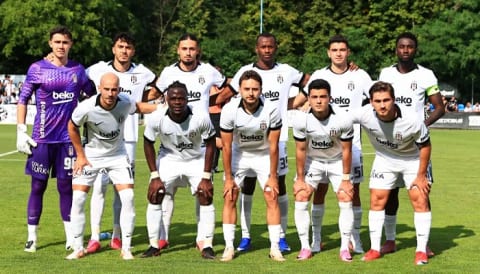 Beşiktaş'ta iki hazırlık maçının ilk 11'leri açıklandı!