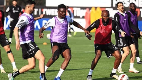 Beşiktaş'ta, MKE Ankaragücü maçı hazırlıkları tamamlandı!