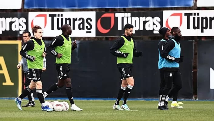 Beşiktaş'ta, Rams Başakşehir maçı hazırlıkları başladı!