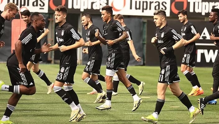 Beşiktaş'ta, Rams Başakşehir maçı hazırlıkları tamamlandı!