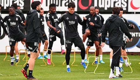 Beşiktaş’ta Samsunspor mesaisi devam ediyor!