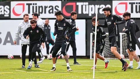 Beşiktaş’ta Samsunspor mesaisi sürüyor!