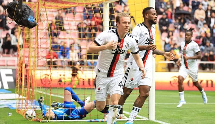 Beşiktaş'ta Serdar Saatçı, göze girdi