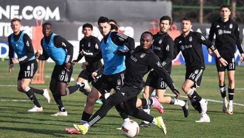 Beşiktaş'ta, Tümosan Konyaspor maçı hazırlıkları başladı!