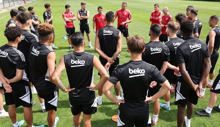 Beşiktaş'ta yeni sezon antrenmanları devam ediyor!