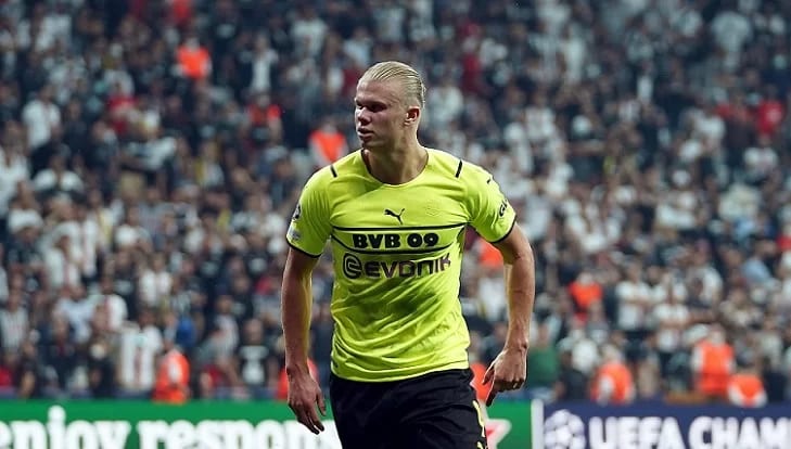 Borussia Dortmund'da Haaland şoku