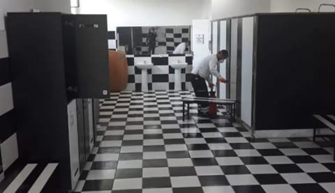 BJK Fulya Hakkı Yeten Tesisleri’nde dezenfekte çalışması!