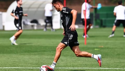 Cengiz Ünder, Beşiktaş’ta ilk antrenmanına çıktı!