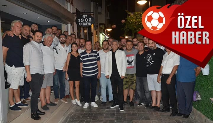 İsmail Ünal, Antalya Beşiktaşlılar Derneği ile buluştu! Birleşme olacak mı? Açıkladı!
