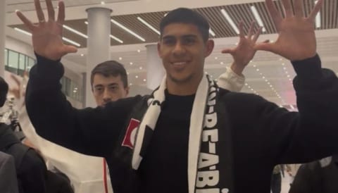 Devis Vasquez, Beşiktaş için Türkiye’de!