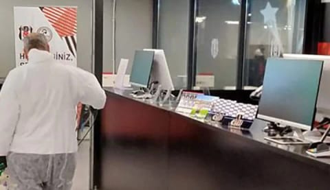 Beşiktaş JK Müzesi’nde dezenfekte çalışması yapıldı!