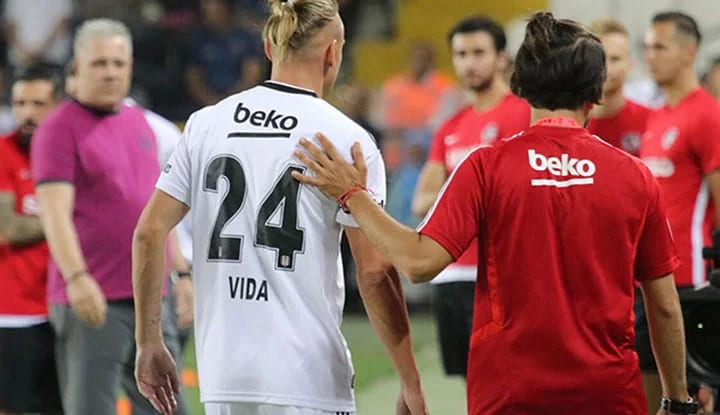 Beşiktaş'ta Vida'dan açıklama geldi! Sosyal medyadan paylaştı!