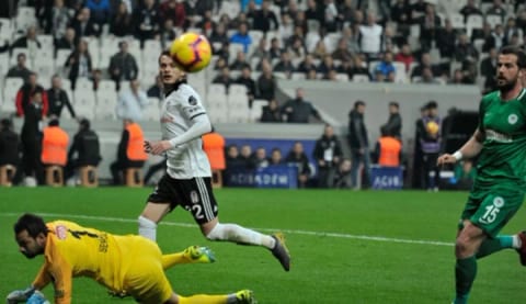 Konyaspor-Beşiktaş rekabetinde rakamlar