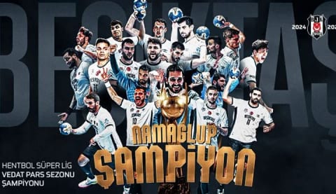 Hentbol Süper Lig şampiyonu Beşiktaş oldu!