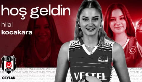 Hilal Kocakara resmen Beşiktaş Ceylan’da!