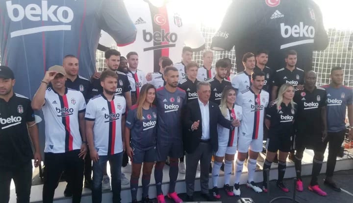 İşte Beşiktaş'ın yeni sezon formaları!