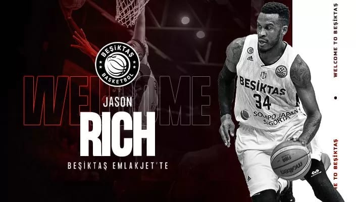 Jason Rich resmen Beşiktaş'ta!