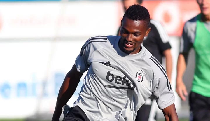 Mensah, Beşiktaş'ta ilk antrenmanına çıktı!