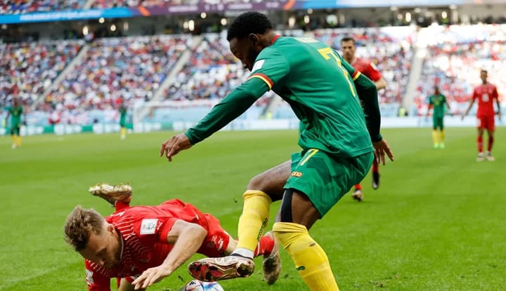 N'koudou'dan İsviçre maçı yorumu! "Asla pes etmeyeceğiz"