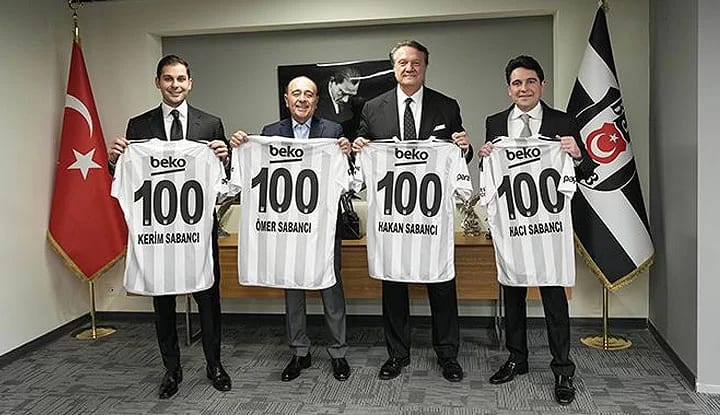 Sabancı ailesinden Beşiktaş Kulübü'ne ziyaret!