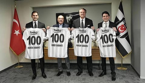 Sabancı ailesinden Beşiktaş Kulübü'ne ziyaret!