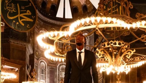 Tammy Abraham, Ayasofya Camii’ni ziyaret etti!