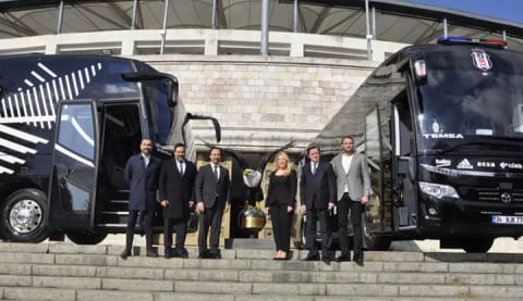 TEMSA'dan Beşiktaş'a yeni takım otobüsü