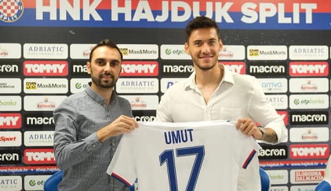 Umut Nayir'in Hajduk Split'te ilk maç öncesi şanssızlığı