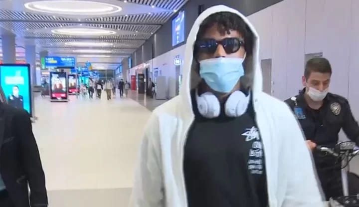 Valentin Rosier, İstanbul'da! İşte ilk görüntüleri...